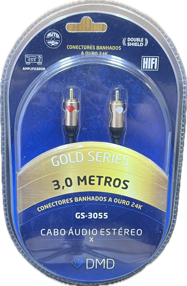 CABO AUDIO ESTÉREO RCA – GS-3055