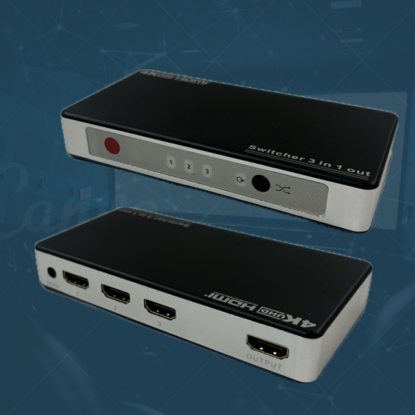 Chaveador HDMI 3 IN X 1 OUT – LJ-3531/4K