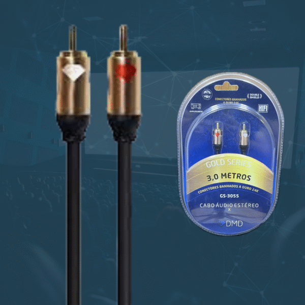 CABO AUDIO ESTÉREO RCA – GS-3055