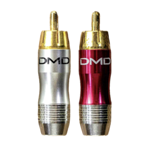 CONECTOR RCA MACHO ALUMÍNIO DMD